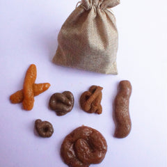 Realistic Prank Fake Poop Set - Soft Novelty Turd Toys for Funny Gags and Creative Party Jokes