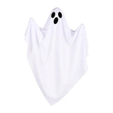 Spooky Floating White Hanging Ghosts - Versatile Expression Ghost Pendants for Halloween Porch, Yard, and Haunted House Atmosphere Decor