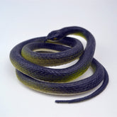 Realistic Giant Cobra Prop - 50-Inch Extra-Large Simulated Snake for Halloween Decor, Stage Performances, and Garden Protection