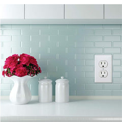 Realistic Fake Power Outlet Wall Decal - Hilarious Office Prank Sticker & Vinyl Wall Graphic for April Fools' Day