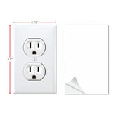 Realistic Fake Power Outlet Wall Decal - Hilarious Office Prank Sticker & Vinyl Wall Graphic for April Fools' Day