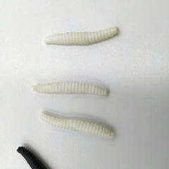 Realistic Fake Maggots Set - Soft Rubber Novelty Larvae for Hilarious Halloween Pranks and Spooky Decorations