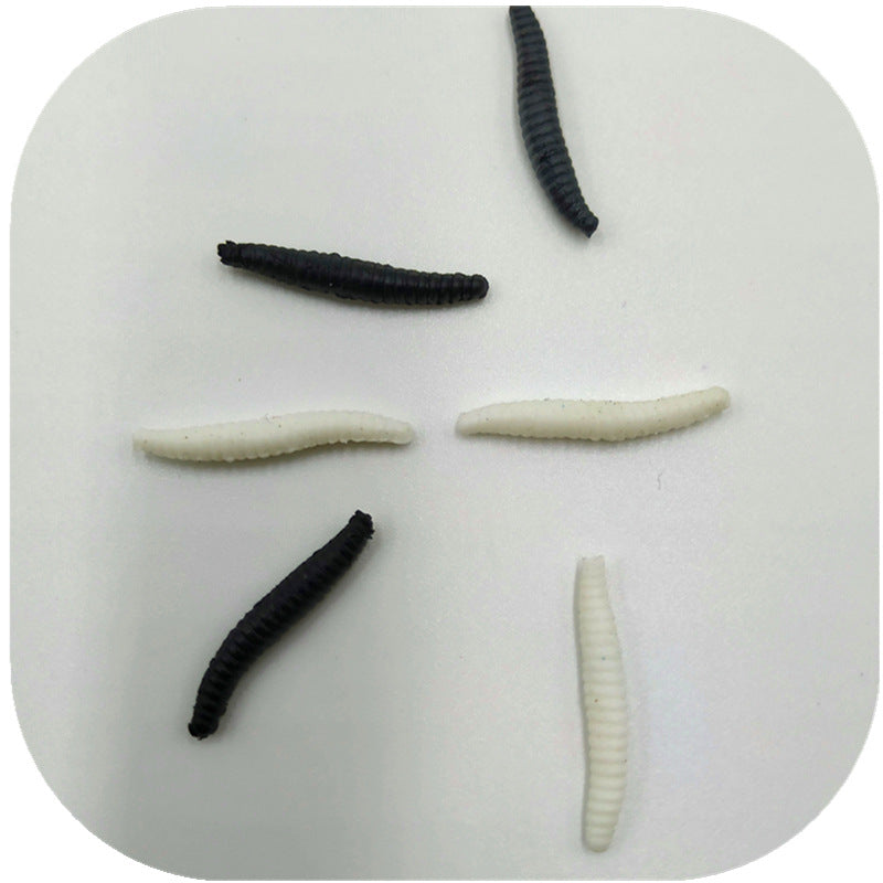 Realistic Fake Maggots Set - Soft Rubber Novelty Larvae for Hilarious Halloween Pranks and Spooky Decorations