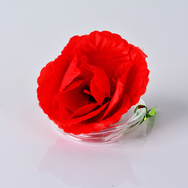 Classic Water Spray Rose Prank - Realistic Silk Flower with Hidden Squirting Mechanism - Hilarious Gag Gift and Party Prop for April Fool's Day