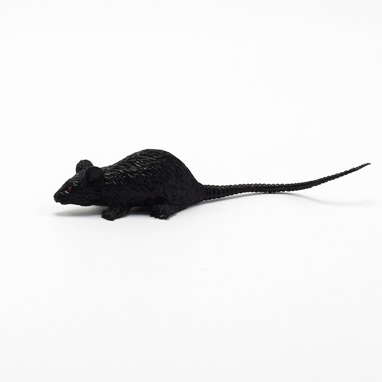 Realistic Mini Mouse Prank Toy - Interactive Scaring Prop for Halloween and High-Energy Chase Toy for Cats