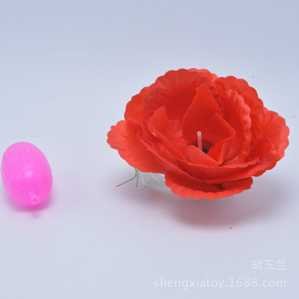 Classic Water Spray Rose Prank - Realistic Silk Flower with Hidden Squirting Mechanism - Hilarious Gag Gift and Party Prop for April Fool's Day