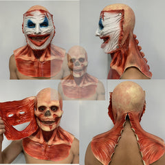 Haunting Long Hair Ghost Mask - Realistic Horror Headgear for Halloween Cosplay, Haunted House Props, and Creepy Costume Parties