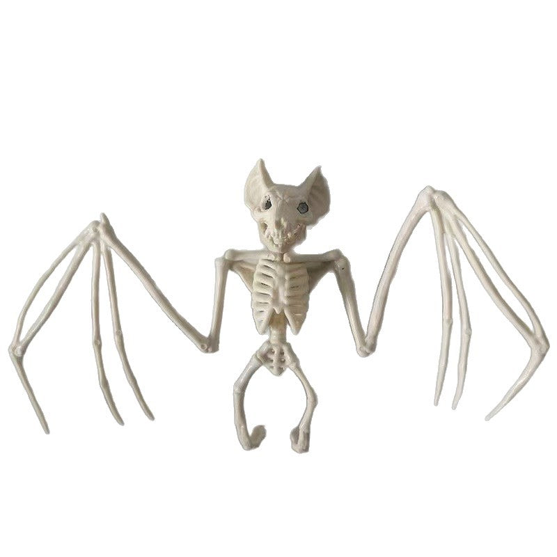 Gothic Animal Skeleton Decor - Realistic Scorpion, Bat, and Spider Bone Props for Haunted Houses, Escape Rooms, and Macabre Halloween Displays
