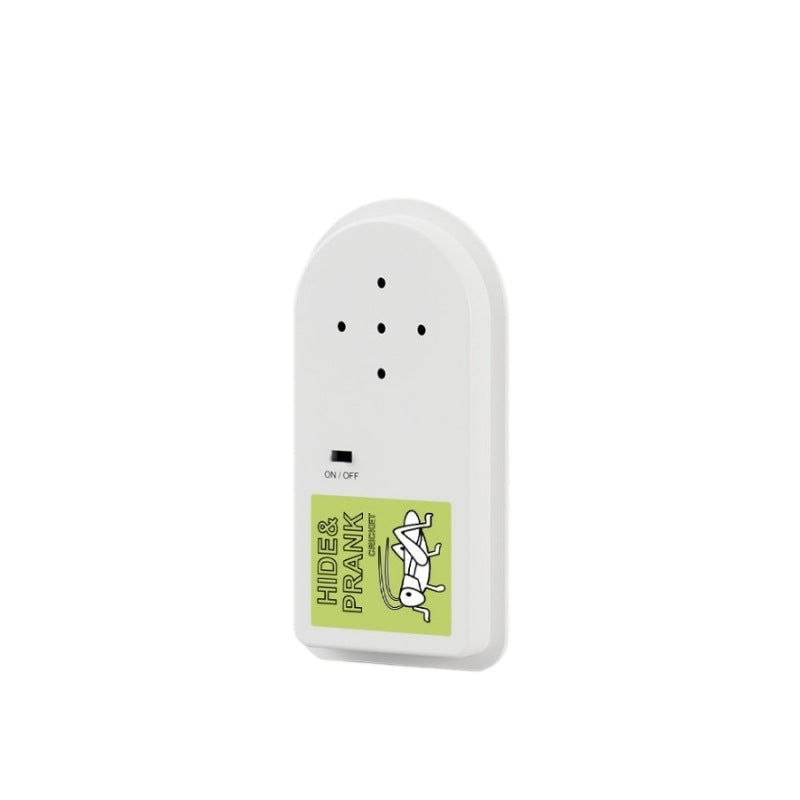 Miniature Hidden Sound Device - Realistic Cricket Chirp SFX Box - Discrete Battery-Operated Novelty Ornament for Indoor Potted Plants and Themed Displays