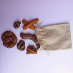 Realistic Prank Fake Poop Set - Soft Novelty Turd Toys for Funny Gags and Creative Party Jokes