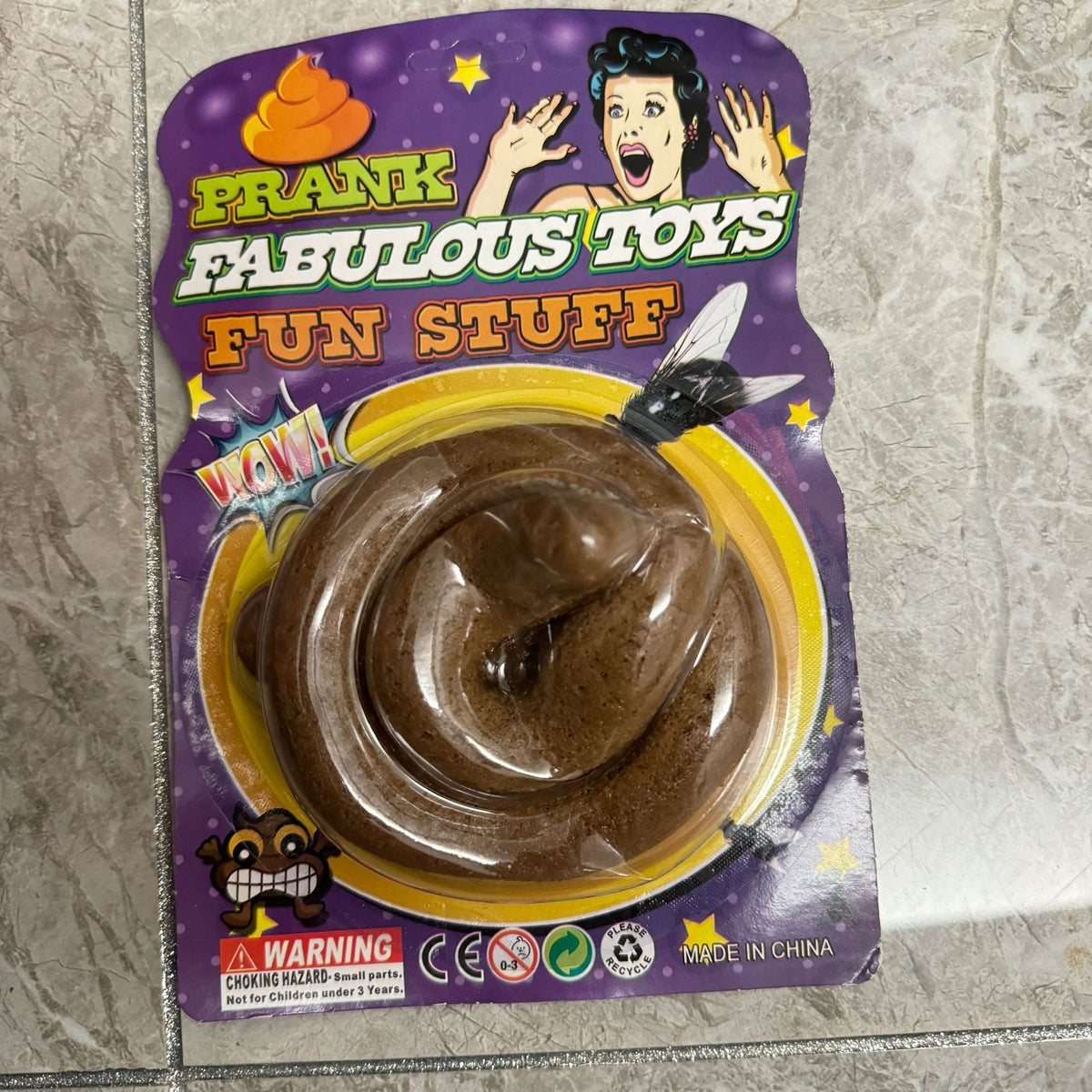Realistic Sticky Fake Poop Prank - Soft TPR Novelty Turd Toy for Hilarious Gags and Creative Party Jokes