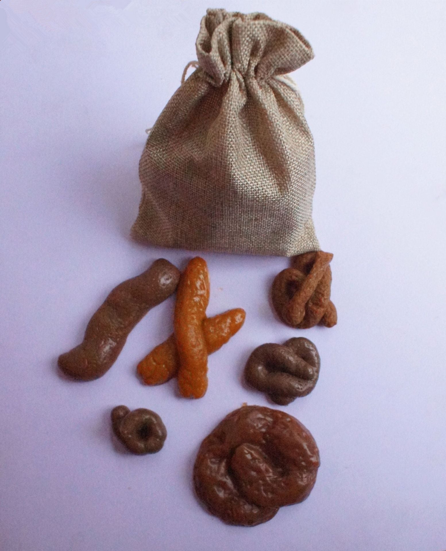 Realistic Prank Fake Poop Set - Soft Novelty Turd Toys for Funny Gags and Creative Party Jokes