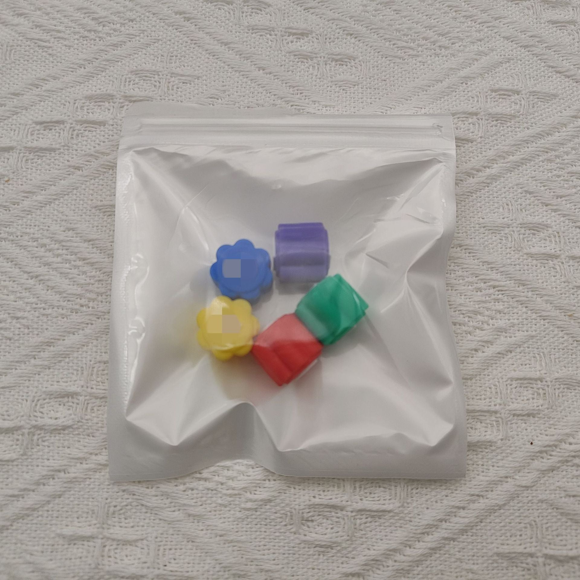 Traditional Korean Jacks Game Set - Hand-Stitched Fabric Weighted Stones for Stress Relief and Indoor Party Fun
