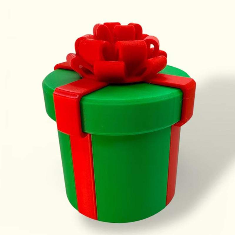 Ultimate Nested Screw Prank Gift Box - 3D Printed Triple-Layer Hidden Compartment for Hilarious Holiday Gifting