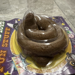 Realistic Sticky Fake Poop Prank - Soft TPR Novelty Turd Toy for Hilarious Gags and Creative Party Jokes