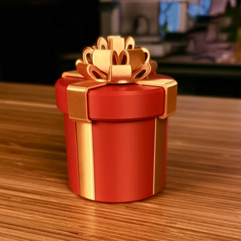 Ultimate Nested Screw Prank Gift Box - 3D Printed Triple-Layer Hidden Compartment for Hilarious Holiday Gifting