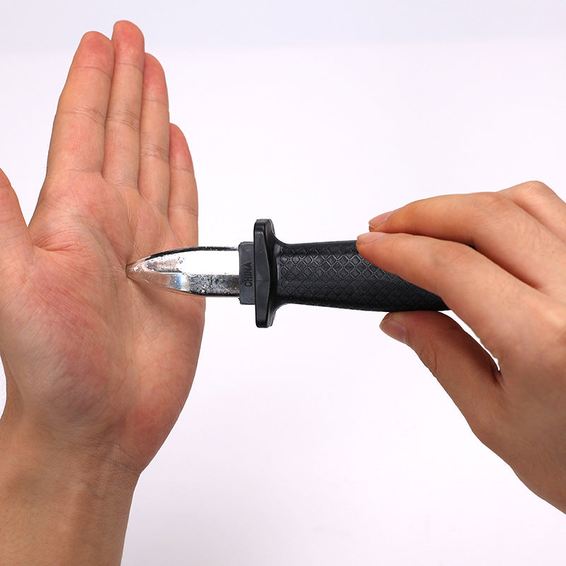 Collapsible Stage Prop Knife - Realistic Retractable Performance Accessory - Durable Novelty Toy for Theater, Cosplay, and Film Productions