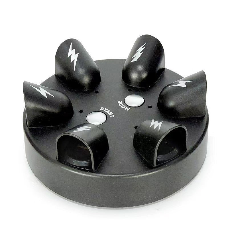 Interactive Finger Roulette Game - Multi-Player Reaction & Nerve Challenge - Portable Tabletop Strategy Toy for Social Gatherings and Family Game Night