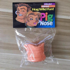Realistic Pig Nose Costume Prop - Funny Simulation Snout with Elastic Band - Hilarious "Piggy" Prank Accessory for Halloween, School Plays, and Kids' Parties