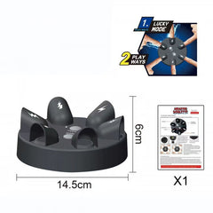 Interactive Finger Roulette Game - Multi-Player Reaction & Nerve Challenge - Portable Tabletop Strategy Toy for Social Gatherings and Family Game Night
