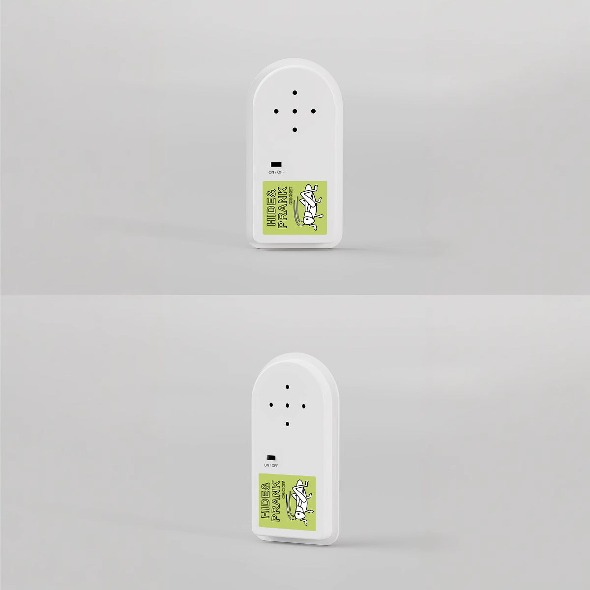 Miniature Hidden Sound Device - Realistic Cricket Chirp SFX Box - Discrete Battery-Operated Novelty Ornament for Indoor Potted Plants and Themed Displays