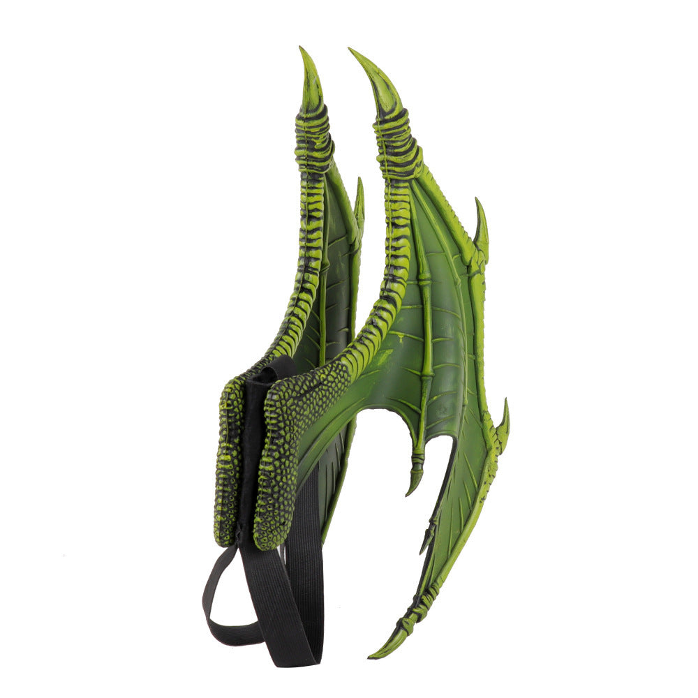 Mythical Demon Dragon Wings - Realistic 3D Dragon Cosplay Prop for Adults & Kids - Lightweight Foam Costume Wings for Halloween, Fantasy Performances, and Medieval Dress-Up